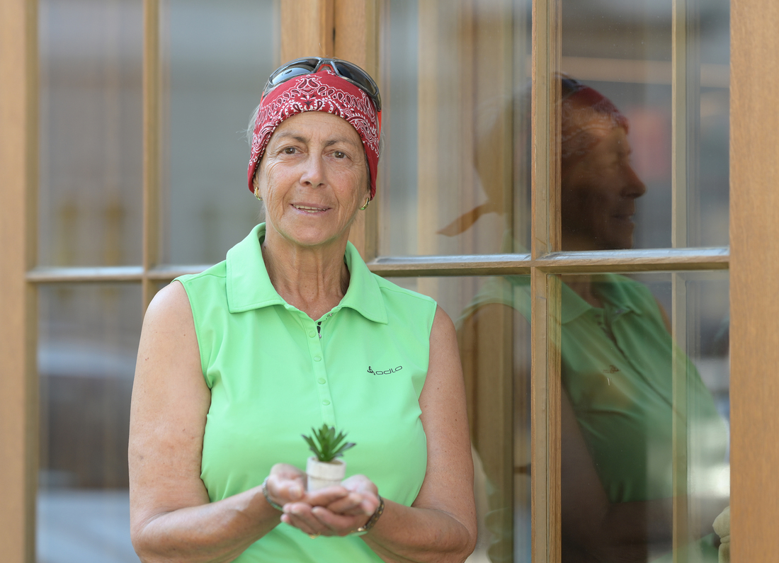 Unterstützung gibt Anna Kreitl Familien als Leihoma.