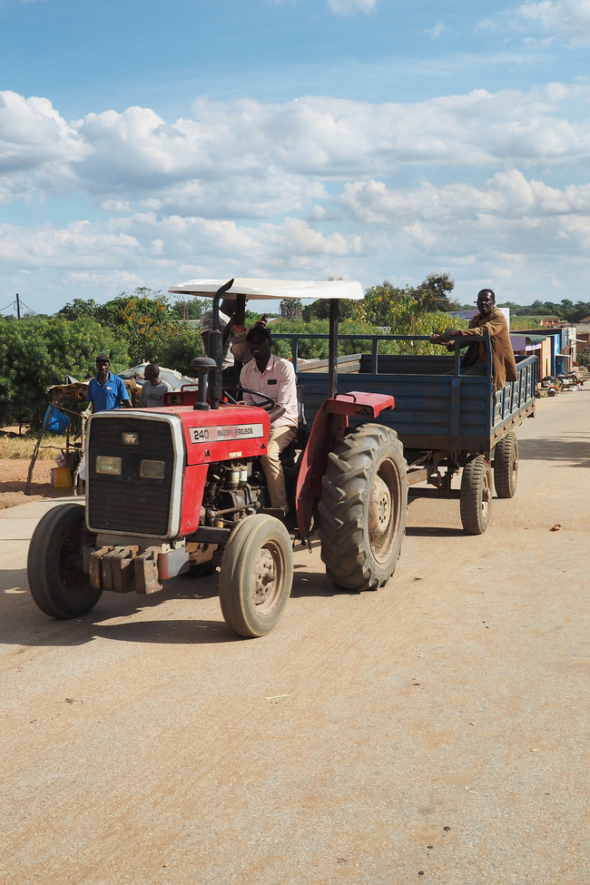 Transportmittel. Die Mobilität der kleinen landwirtschaftlichen Betriebe ist ein großer Beitrag im Kampf gegen den Hunger. 