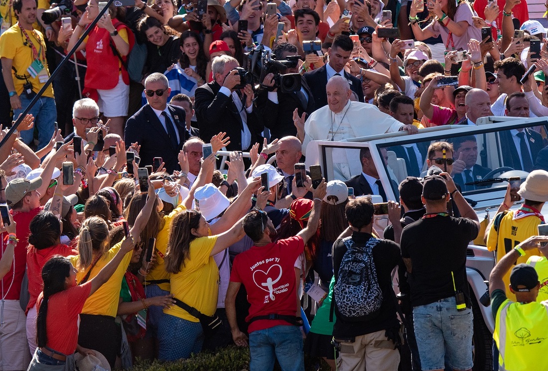 Hunderttausende Menschen jubelten Papst Franziskus am katholischen Weltjugendtag zu und feierten gemeinsam mit dem Pontifex ihren Glauben. 