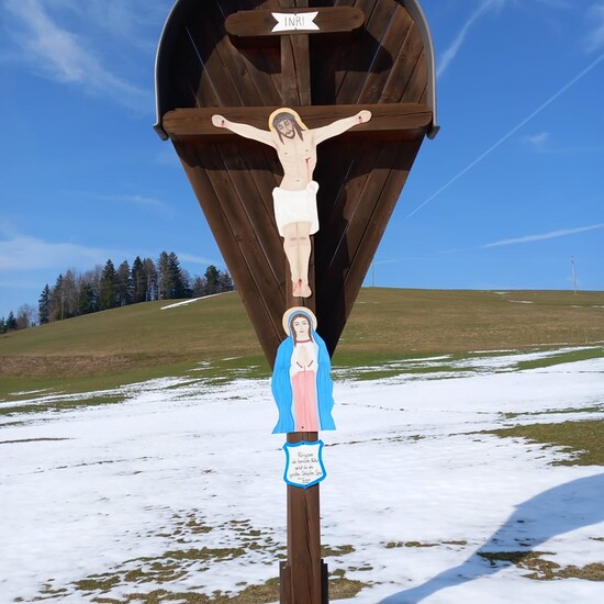 Das Wegkreuz in Faistenau