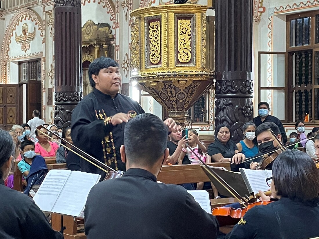 Barocke Kirchenmusik hat auch in Bolivien Tradition