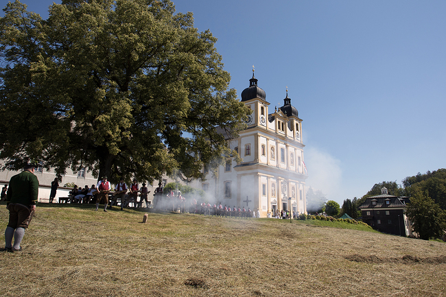 Das Jubiläum der Wallfahrtskirche wurde gebührend gefeiert.