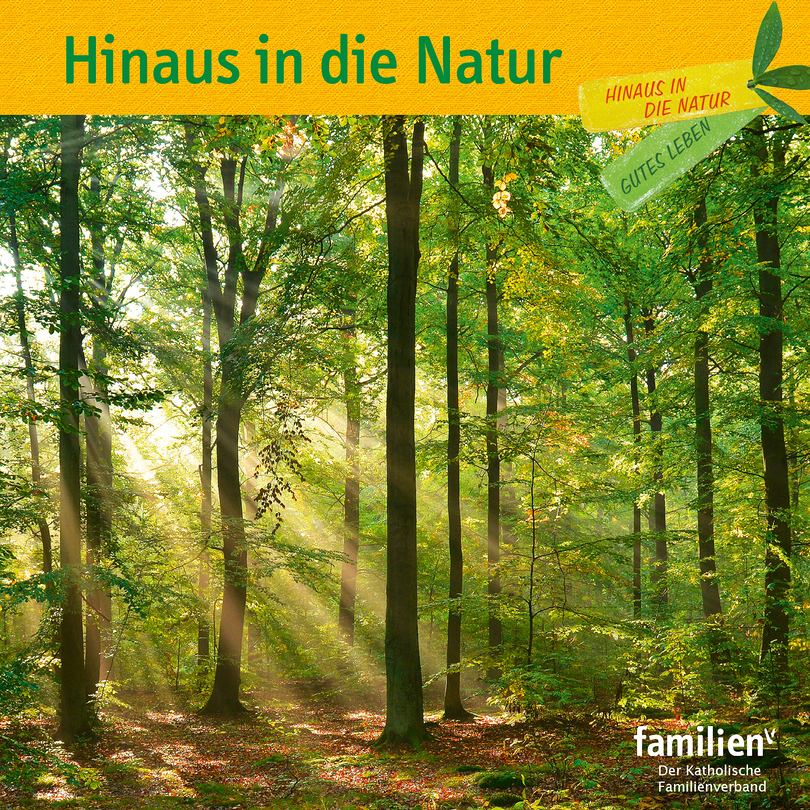 Broschüre 'Hinaus in die Natur'